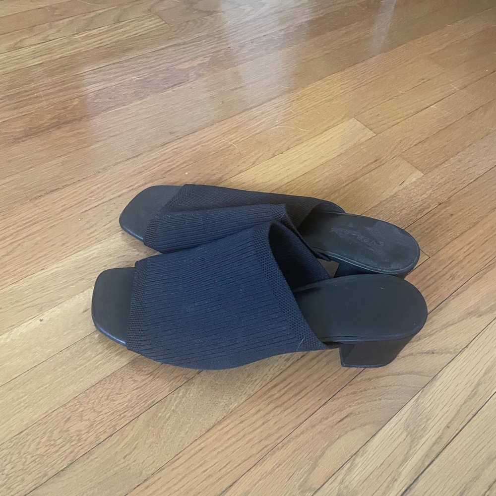 Everlane block heel sandal